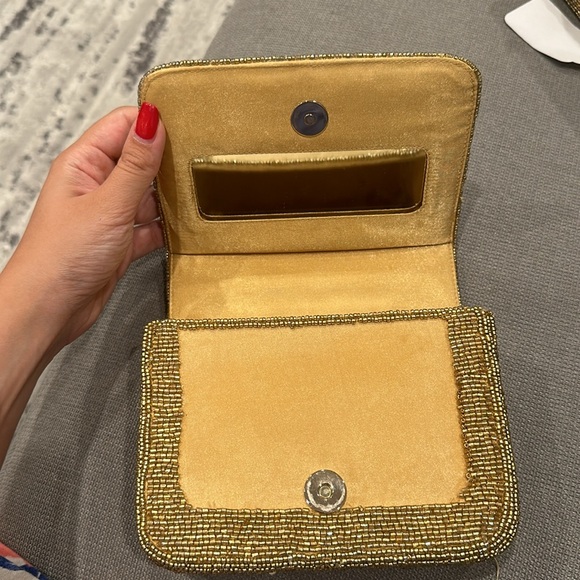 Staud Gold Beaded Bag - Picture 7 of 7